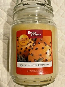 Candela Barattolo Vetro ORANDE CHIODI DI GAROFANO POMANDER Candele Pensionato LIMITATO 2012 Meglio Casa - Foto 1 di 4