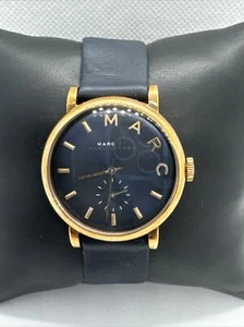 Marc by Marc Jacobs Baker MBM1329 Women's Blue Leather Analog Dial Watch JNA678 - Picture 1 of 11