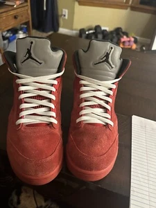 Größe 10 - Air Jordan 5 Retro Red Suede - Bild 1 von 9