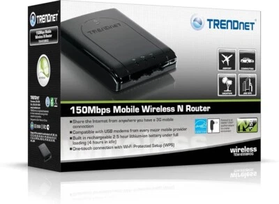 TRENDnet The 150 Mbps Mobile Wireless N Router - Image 1 of 3
