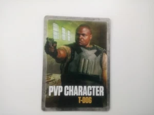 T-DOG PVP CHARACTER CARD /KICKSTARTER EXCLU WALKING DEAD NO SANCTUARY M99 - Imagen 1 de 1