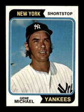 1974 Topps Gene Michael #299 New York Yankees