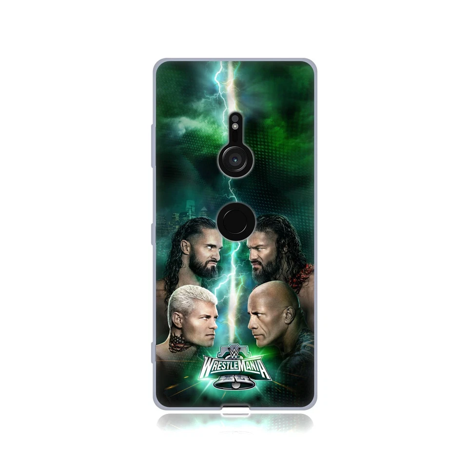 FUNDA OFICIAL WWE WRESTLEMANIA 40 GEL SUAVE PARA TELÉFONOS SONY 1 Foto 1 de 4