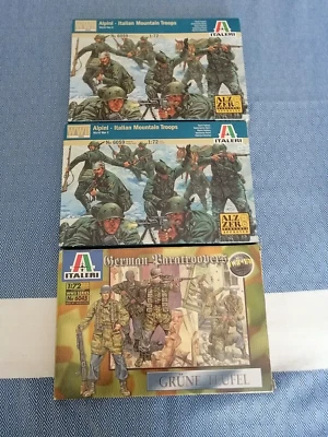 ITALERY 6045 GERMAN -6059 ALPINI  1:72 Foto 1 de 2