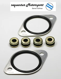 Misab O-Ring Platten Set für 1 Weber 40 / 45 DCOE Doppelvergaser + Schwinggummis - Bild 1 von 3