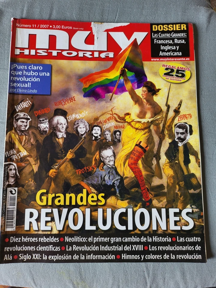REVISTA MUY HISTORIA NUM 11 ANO 2007 GRANDES REVOLUCIONES CIENCIA CASTELLANO - Imagen 1 de 1