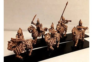 15mm Fantasy Vampir Kavallerie Armbrüste stark gepanzerte Pferde (4 Figuren) - Bild 1 von 1