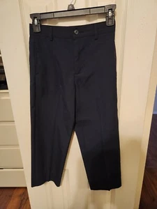 Cat & Jack Boy's Dark Navy Dress Pants Slacks Size 8 Adjustable Waist  - Picture 1 of 5