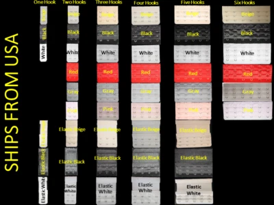 CLOSEOUT! Bra Extender 1, 2, 3, 4, 5, or 6 Hooks - Shipping From USA - Image 1 of 2