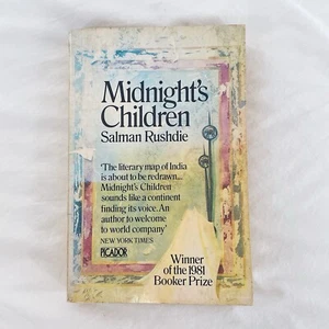 MIDNIGHT'S CHILDREN by Salman Rushdie - 1982 Vintage Paperback - Booker Winner - Bild 1 von 15