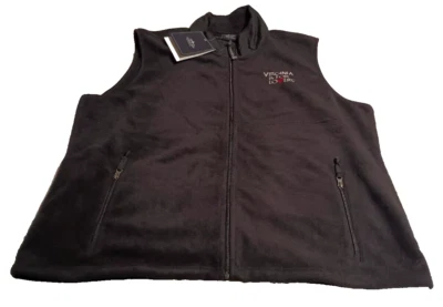 全新带标签女式 Plus 3X Ridgeline 抓绒背心风格 5603 Charles River 服装黑色 — 第 1/4 张图片