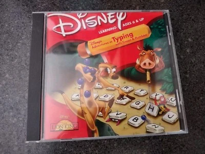 Disney's Lion King Adventures in Typing With Timon & Pumbaa Windows/Mac 99  - Image 1 of 2