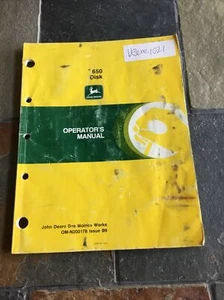 John Deere 650 Disk Operator’s Manual - Picture 1 of 3