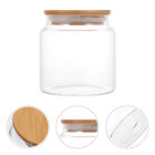 Glass Storage Jar Food Containers with Lids Mini
