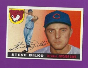 Tarjeta de béisbol Topps 1955 #93 Steve Bilko Chicago Cubs EXMT - Imagen 1 de 2