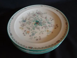 Platos de ensalada verde Noritake China Paradise - Juego de 4 - Floral multicolor - Imagen 1 de 5
