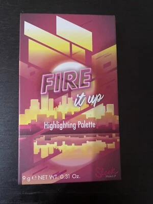 Sleek Makeup Fireup It Up Highlighting Powder (4shades)with Brush  Sealed - Image 1 of 4