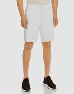 Theory Ryder Relay Jersey Side Stripe Drawstring Shorts White Size M 3024 - Picture 1 of 2