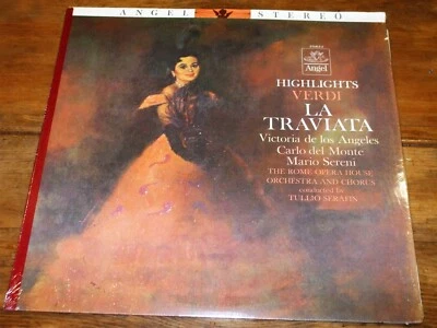 Verdi: Highlights from ‘La Traviata’ SERAFIN / DE LOS ANGELES Angel S 35822 NEW - Image 1 of 2