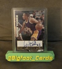 Derek Fisher 1997-1998 Score Board Visions Signings Autograph AUTO LAKERS 🔥