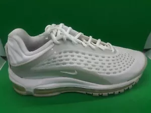 Nike Air Max Deluxe AV2589-100 Men's Athletic Sneakers Sz 9 White Snail Pure Ptm - Picture 1 of 12