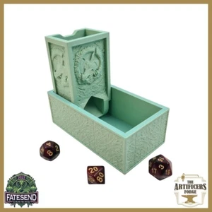 Folding Dice Tower - Dragon - RPG TTRPG DnD - Picture 1 of 10