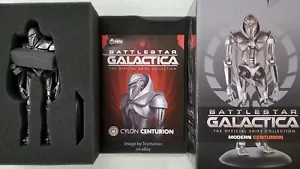 Battlestar Galactica 2004 CYLON CENTURION FIGURE & Magazine By Eaglemoss - Picture 1 of 7