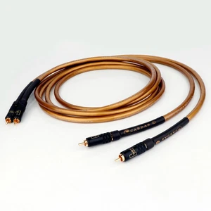 CARDAS OCC GOLDEN5-C Fever HiFi Audio Power Amplifier RCA Lotus RCA Signal Line - Picture 1 of 5