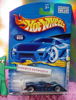2001 Hot Wheels RILEY & SCOTT Mk III #39 ∞blue; HTF asw bbs ∞#27 First Editions - Image 1 of 4