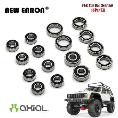  1/10 Front Rear AR44 Axle Ball Bearings for AxialSCX10.2 SCX10 II 90046 90047 - Image 1 of 4