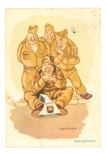 NINO PALAZZO HUMORISTISCHE SAMMLUNG MILITÄR GEREIST 1952 - Bild 1 von 1
