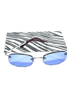 HERMOSAS GAFAS DE SOL Y TELA AUTÉNTICAS ESCADA AZULES E1220 SAU 51.18 135 FRANCIA - Imagen 1 de 13