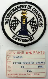 Kawasaki “The Tournament of Champions” patch vintage SU6010 - Foto 1 di 4