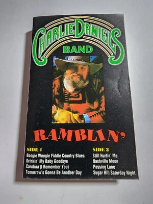 Charlie Daniels Band “Ramblin’” (Cassette) VG+ CS21 - Image 1 of 2