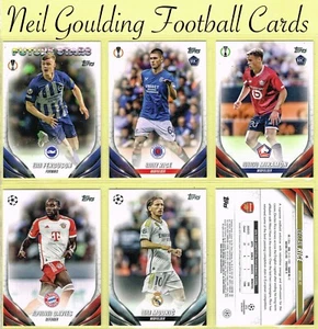 Topps UEFA Clubes Competitions 2023-24 ☆ UCC Flagship ☆ Tarjetas de fútbol #1 a #200 - Imagen 1 de 201