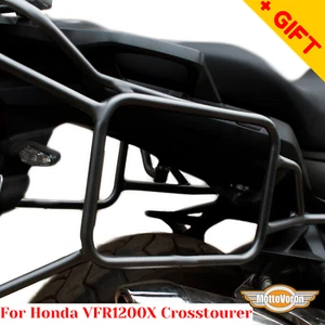 For Honda VFR1200X Crosstourer rack luggage system VFR1200 XD side carrier,Bonus - Picture 1 of 9