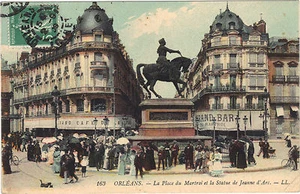 Orleans -La Plaza Del Martroi (9735 - Imagen 1 de 1