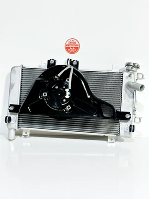 2023-2025 KAWASAKI NINJA ZX4R ZX4RR OEM RADIATOR ENGINE MOTOR COOLER W/ FAN - Image 1 of 4