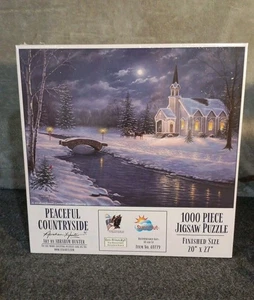 Friedliche Landschaft Abraham Hunter 1000 Teile Puzzle - Bild 1 von 10