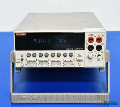 Keithley 2015 Series 6.5 Digit THD Multimeter NIST Calibrated 6 1/2 Digit DMM - Image 1 of 4