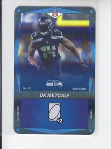 NFL Uno Elite Core Edition DK METCALF Blue Foil SP Seahawks #118 - Bild 1 von 1