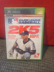 Major League Baseball 2K5 XBox Live 2005 Case Disc Manual GOOD PRE-OWNED CONDIT - Picture 1 of 15