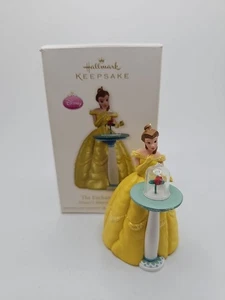  Hallmark Disney La Rosa Incantata La Bella e la Bestia Belle Ornamento  - Foto 1 di 7