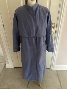 COCOON OXFORDSHIRE DAMEN REGENMANTEL CR39 GR XS LAVENDELBLAU WOLLMISCHUNG GEFÜTTERT - Bild 1 von 15