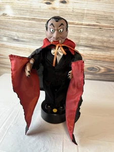 Vintage Gemmy Dracula Vampire Animated Figure Halloween Not Working - Picture 1 of 5
