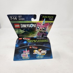 Lego Dimensions 71231 Unikitty Cloud Cuckoo Car Fun Pack 57 PCS New Sealed
