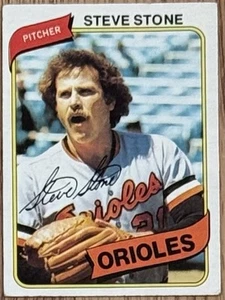 Baltimore Orioles Steve Stone # 688 1980 Topps Sammler MLB Baseball Karten - Bild 1 von 2