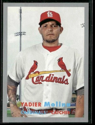 2015 Topps Archives #59 Yadier Molina Silver #/199 - Image 1 of 2