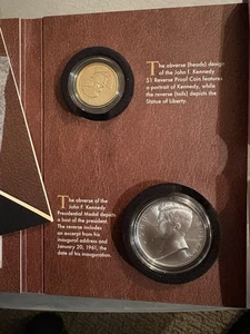 2015 John F Kennedy Coin & Chronicles Set Reverse Proof/Stamps/Medal/Booklet - Bild 1 von 8