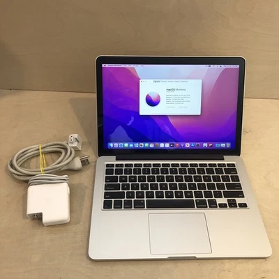 Apple MacBook Pro 13'' 2015 A1502 Intel Core i5 8GB RAM 128GB SSD OS Monterey - Image 1 of 4